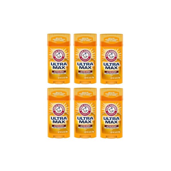 Arm & Hammer Ultramax Active Sport Deodorant, 2.6 Oz