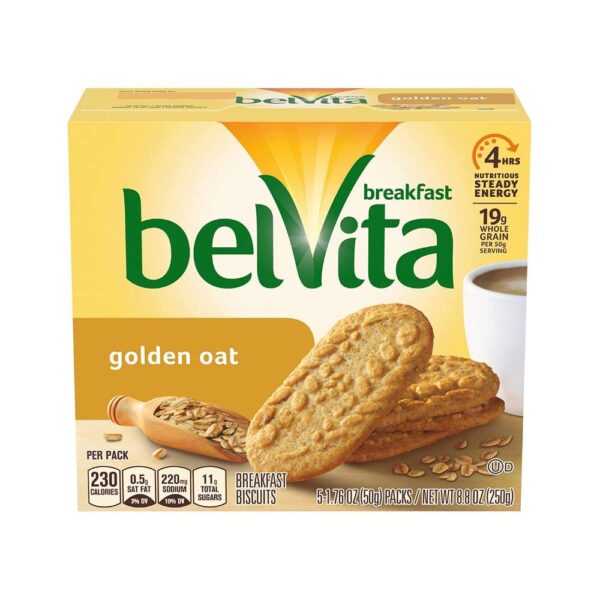 Belvita Breakfast Biscuits Golden Oat, 8.8 Oz