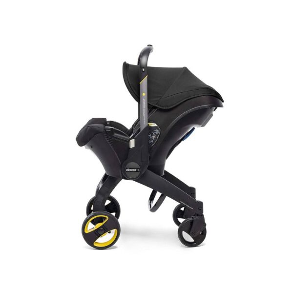 Doona Infant Car Stroller & Latch Base, Black