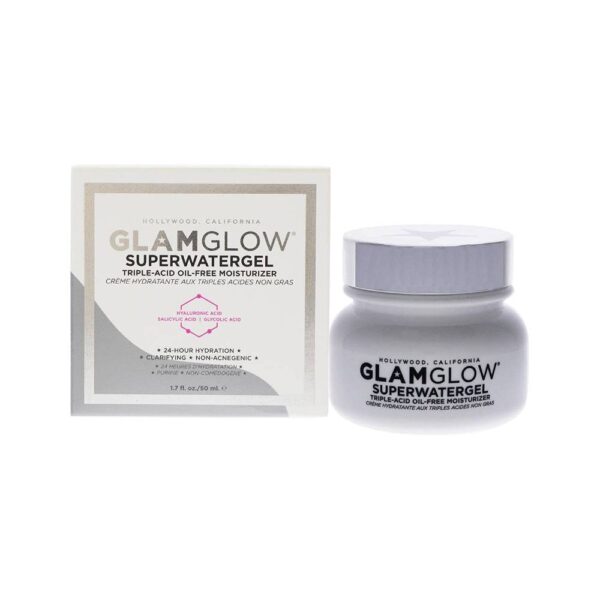 Glamglow Superwatergel Triple-Acid Oil-Free Moisturizer, 1.7 Fl Oz