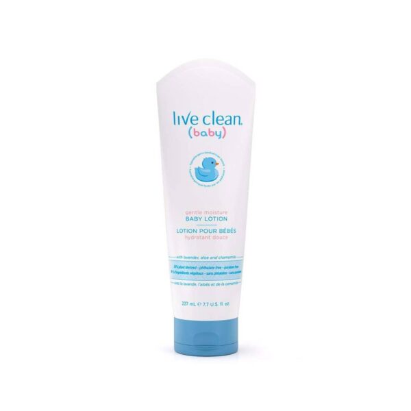 Live Clean Baby Gentle Moisture Lotion, 7.7 Fl Oz