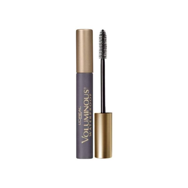 L’Oreal Paris Makeup Voluminous Original Volume Building Waterproof Mascara, 360 Black Noir, 0.28 Fl Oz