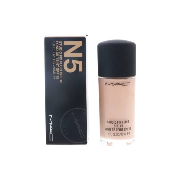 M.A.C Studio Fix Fluid SPF 15 Foundation, N5, 1.0 Fl Oz