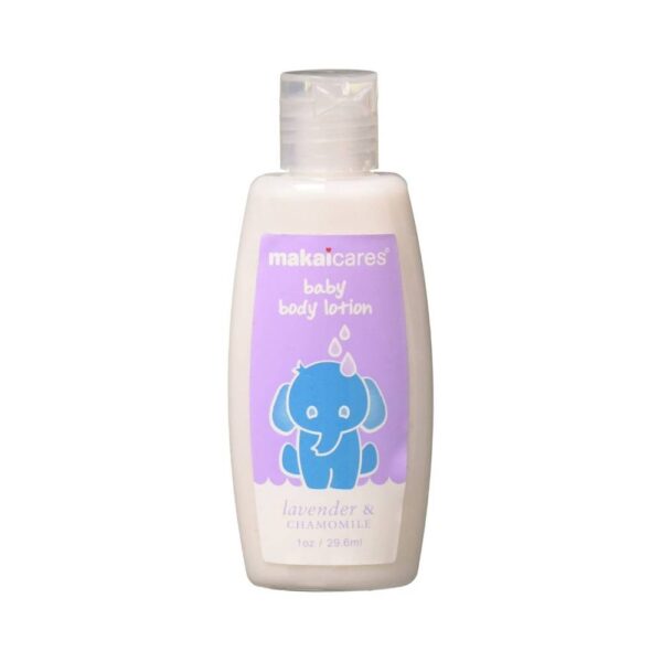 Makaicares Lavender & Chamomile Baby Body Lotion, 1 Oz