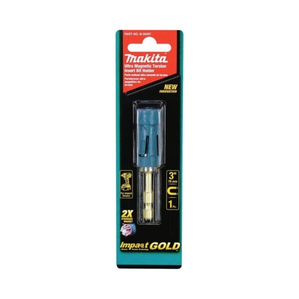 Makita B-35097 Ultra-Magnetic Torsion Insert Bit Holder