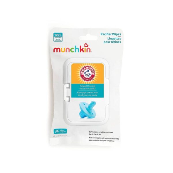 Munchkin Arm & Hammer Pacifier Wipes, 36 Count