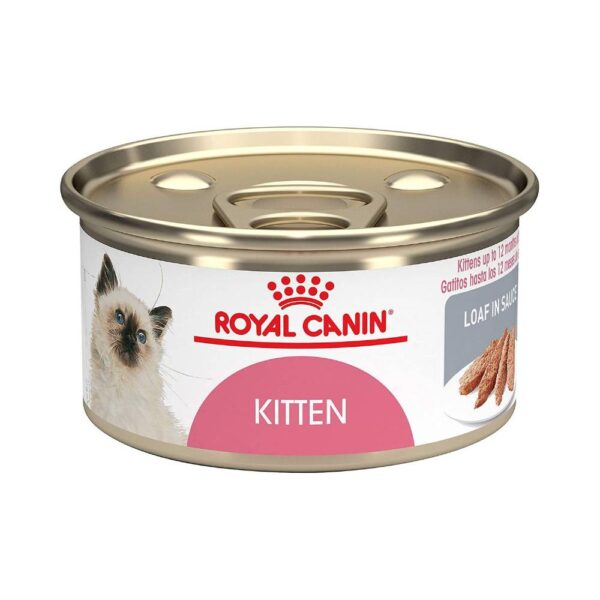 Royal Canin Kitten Loaf In Sauce Cat Food, 3.0 Oz