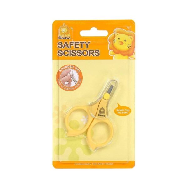 Simba Baby Safety Nail Scissors, Yellow