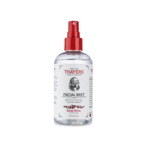 Thayers Alcohol-Free Rose Petal Witch Hazel Facial Mist, 8 Fl Oz