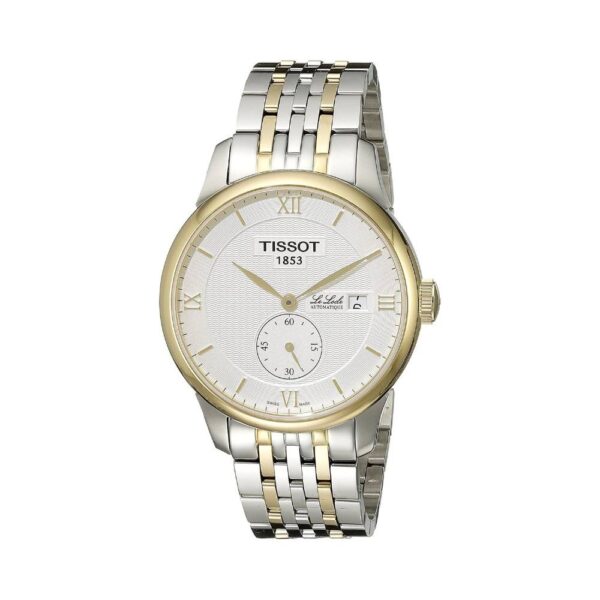 Tissot T0064282203801 Men's Le Locle Analog Display Swiss Automatic Watch, 39 mm, Two Tone